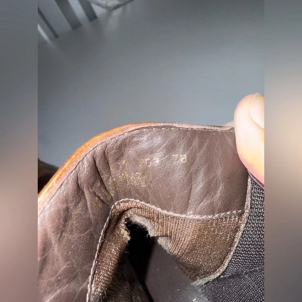 Lauren Ralph Lauren Women Leather Chelsea Boots Size 7B